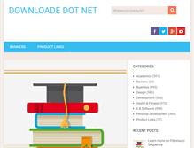 Tablet Screenshot of downloade.net